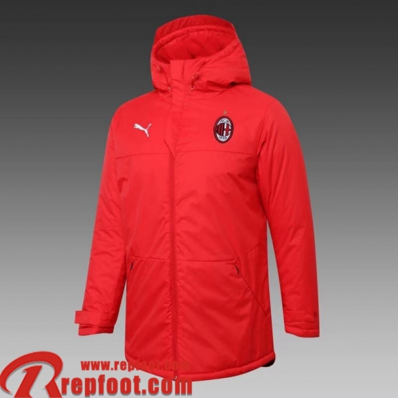 AC Milan Doudoune Foot rouge Homme 2021 2022 DD30