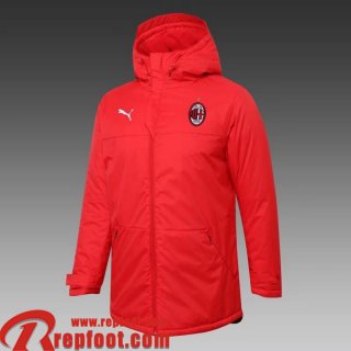 AC Milan Doudoune Foot rouge Homme 2021 2022 DD51