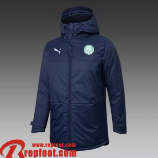 Palmeiras Doudoune Foot bleu Homme 2021 2022 DD53