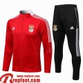 Benfica Veste Foot rouge Homme 2021 2022 JK207