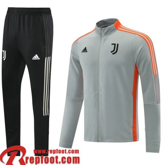 Juventus Veste Foot gris Homme 2021 2022 JK218