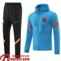 Chelsea Veste Foot - Sweat A Capuche bleu Homme 2021 2022 JK240