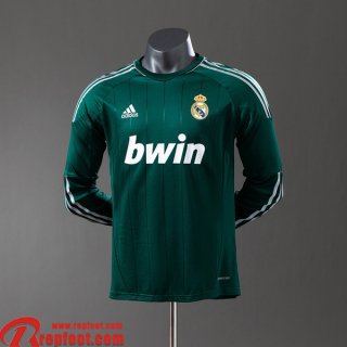 Real Madrid Retro Maillots De Foot Third Homme Manche Longue 12 13 FG1038