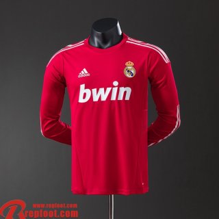 Real Madrid Retro Maillots De Foot Third Homme Manche Longue 11 12 FG1050