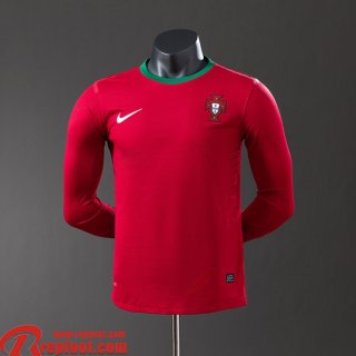 Portugal Retro Maillots De Foot Domicile Homme Manche Longue 2012 FG1053