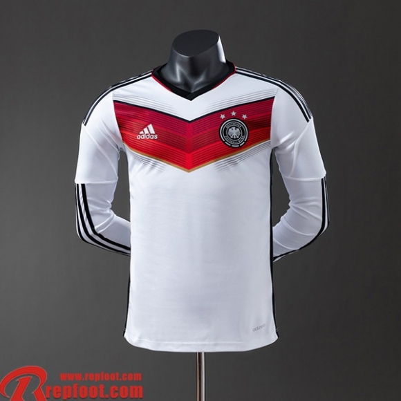 Allemagne Retro Maillots De Foot Domicile Homme Manche Longue 2014 FG1054 Allemagne Retro Maillots De Foot Domicile Homme Manche Longue 2014 FG1054