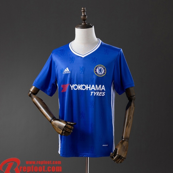 Chelsea Retro Maillots De Foot Domicile Homme 16 17 FG1086