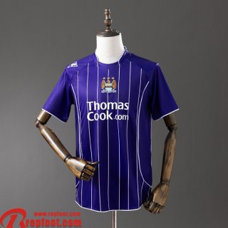 Manchester City Retro Maillots De Foot Exterieur Homme 07 08 FG1088