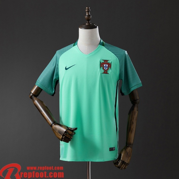 Portugal Retro Maillots De Foot Exterieur Homme 2016 FG1094