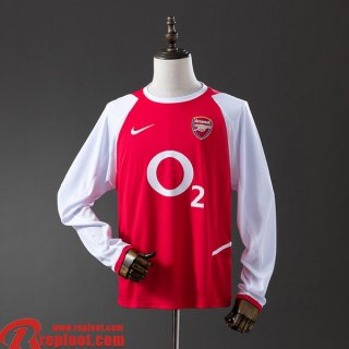 Arsenal Retro Maillots De Foot Domicile Homme Manche Longue 04 05 FG1113