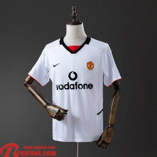 Manchester United Retro Maillots De Foot Exterieur Homme 08 09 FG1129