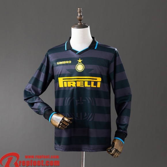 Inter Milan Retro Maillots De Foot Third Homme Manche Longue 97 98 FG1138