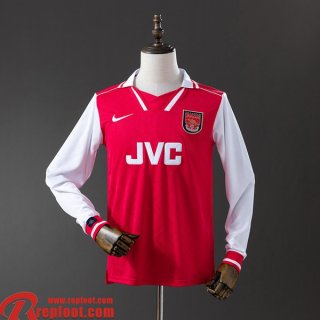 Arsenal Retro Maillots De Foot Domicile Homme Manche Longue 96 97 FG1147
