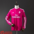 Real Madrid Retro Maillots De Foot Exterieur Homme Manche Longue 14 15 FG1153