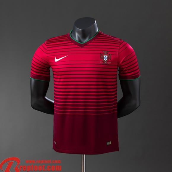 Portugal Retro Maillots De Foot Domicile Homme 2014 FG1161