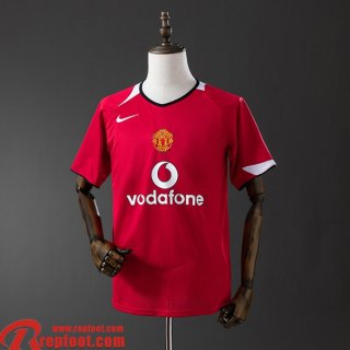 Manchester United Retro Maillots De Foot Domicile Homme 04 06 FG1162
