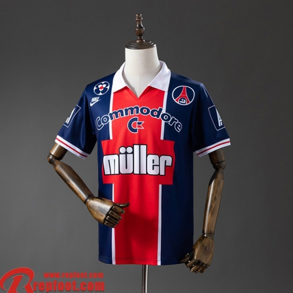 PSG Retro Maillots De Foot Domicile Homme 91 92 FG1176 PSG Retro Maillots De Foot Domicile Homme 91 92 FG1176