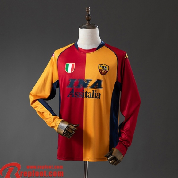 Rome Retro Maillots De Foot Special Edition Homme Manche Longue 01 02 FG1187 Rome Retro Maillots De Foot Special Edition Homme Manche Longue 01 02 FG1187