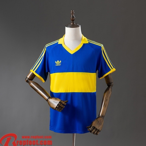 Boca Juniors Retro Maillots De Foot Domicile Homme 85 86 FG1208
