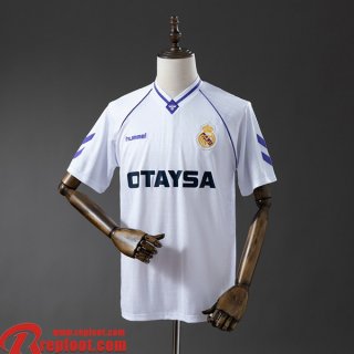 Real Madrid Retro Maillots De Foot Domicile Homme 90 91 FG1217