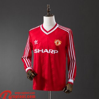 Manchester United Retro Maillots De Foot Exterieur Homme Manche Longue 1986 88 FG849