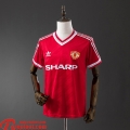 Manchester United Retro Maillots De Foot Domicile Homme 1986 88 FG866