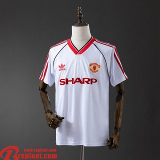 Manchester United Retro Maillots De Foot Exterieur Homme 1988 90 FG870