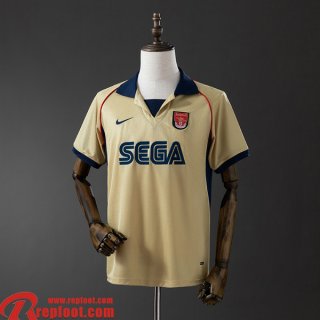 Arsenal Retro Maillots De Foot Exterieur Homme 01 02 FG892