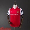 Arsenal Retro Maillots De Foot Domicile Homme 01 02 FG895
