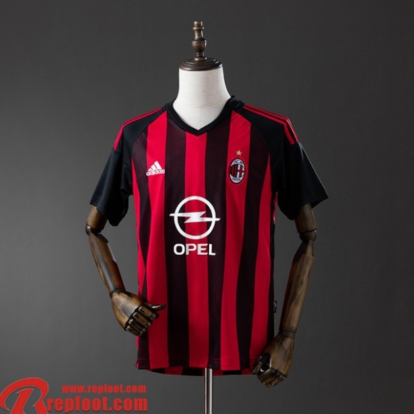 AC Milan Retro Maillots De Foot Domicile Homme 02 03 FG908 AC Milan Retro Maillots De Foot Domicile Homme 02 03 FG908