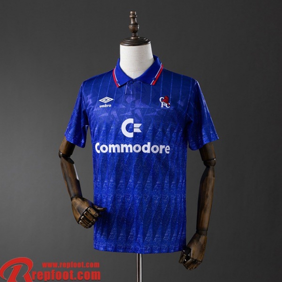 Chelsea Retro Maillots De Foot Domicile Homme 89 91 FG919