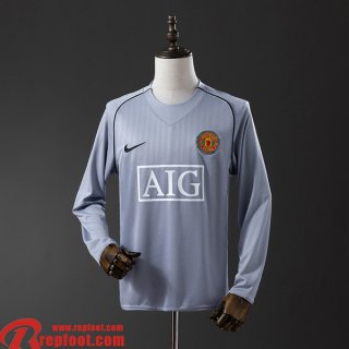 Manchester United Retro Maillots De Foot Gardiens De But Homme Manche Longue 2007 FG946