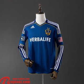 LA Galaxy Retro Maillots De Foot Exterieur Homme Manche Longue 11 12 FG951