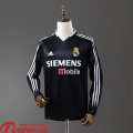 Real Madrid Retro Maillots De Foot Third Homme Manche Longue 04 05 FG953