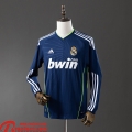 Real Madrid Retro Maillots De Foot Exterieur Homme Manche Longue 10 11 FG954