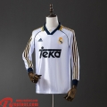Real Madrid Retro Maillots De Foot Domicile Homme Manche Longue 98 00 FG963 Real Madrid Retro Maillots De Foot Domicile Homme Manche Longue 98 00 FG963