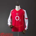 Arsenal Retro Maillots De Foot Domicile Homme Manche Longue 04 05 FG966