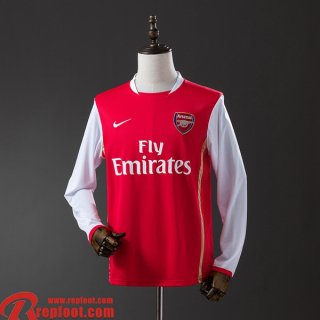 Arsenal Retro Maillots De Foot Domicile Homme Manche Longue 06 07 FG968