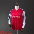 Arsenal Retro Maillots De Foot Domicile Homme Manche Longue 01 02 FG969