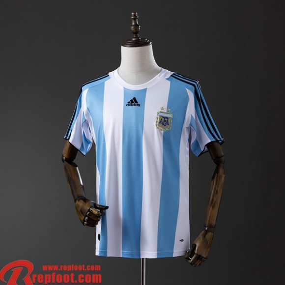 Argentine Retro Maillots De Foot Domicile Homme 08 10 FG976