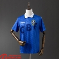 Bresil Retro Maillots De Foot Exterieur Homme 1992 FG987