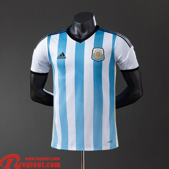 Argentine Retro Maillots De Foot Domicile Homme 2014 FG992