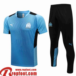 Olympique Marseille T-Shirt bleu Homme 2021 2022 PL189