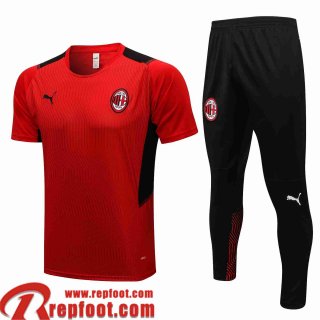 AC Milan T-Shirt rouge Homme 2021 2022 PL195