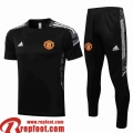 Manchester United T-Shirt le noir Homme 2021 2022 PL209