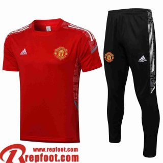 Manchester United T-Shirt rouge Homme 2021 2022 PL210