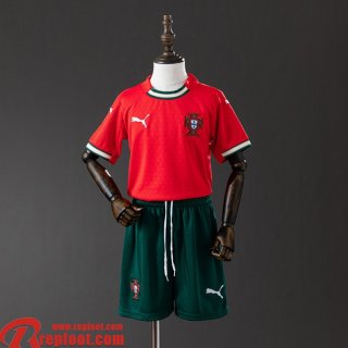 Portugal Maillots De Foot Domicile Enfant 2025 2026 TBB872