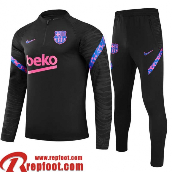 Barcelone Survetement de Foot le noir Homme 2021 2022 TG150