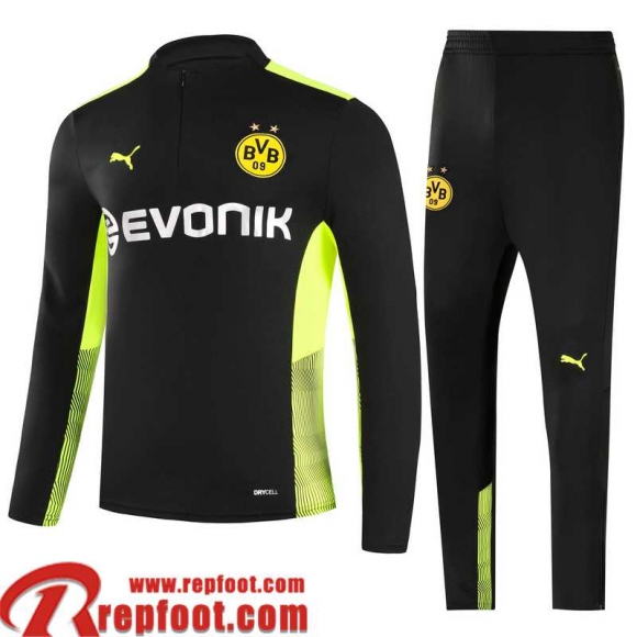 Dortmund BVB Survetement de Foot le noir Homme 2021 2022 TG153