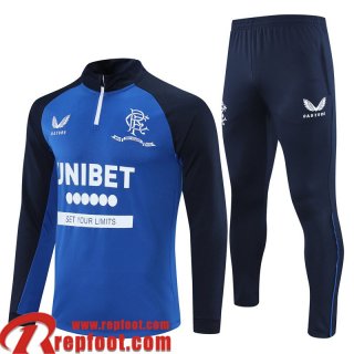 Rangers Survetement de Foot bleu Homme 2021 2022 TG157